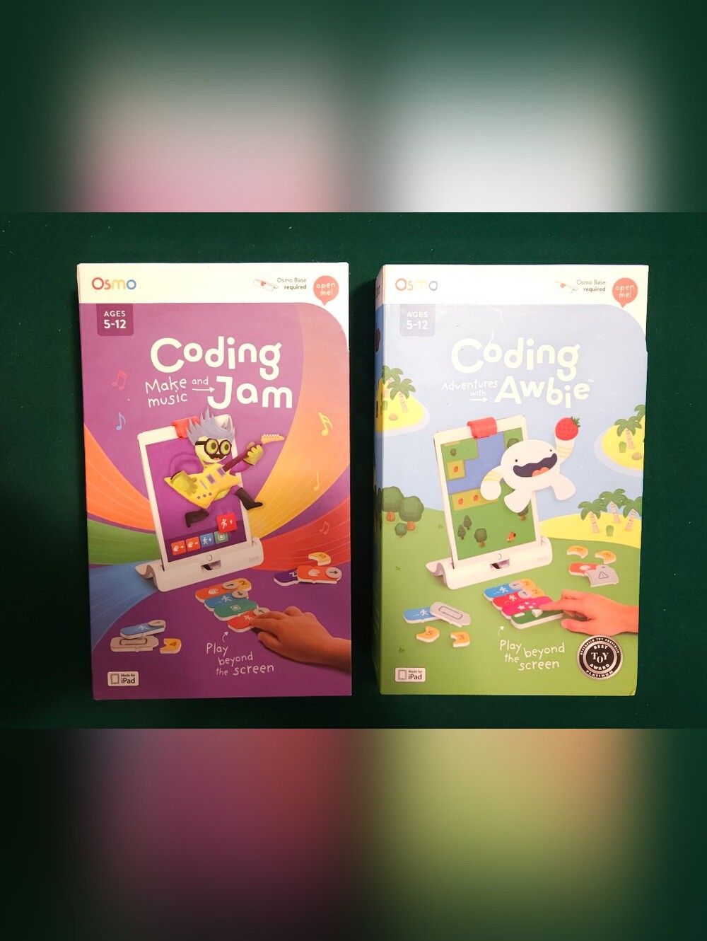 NEW! OSMO Set Of 2 Coding For Kids Kits. Adventures And Music!